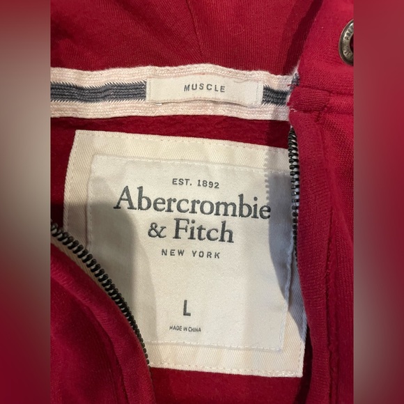 Men’s Abercrombie zip up sweater - Picture 2 of 2